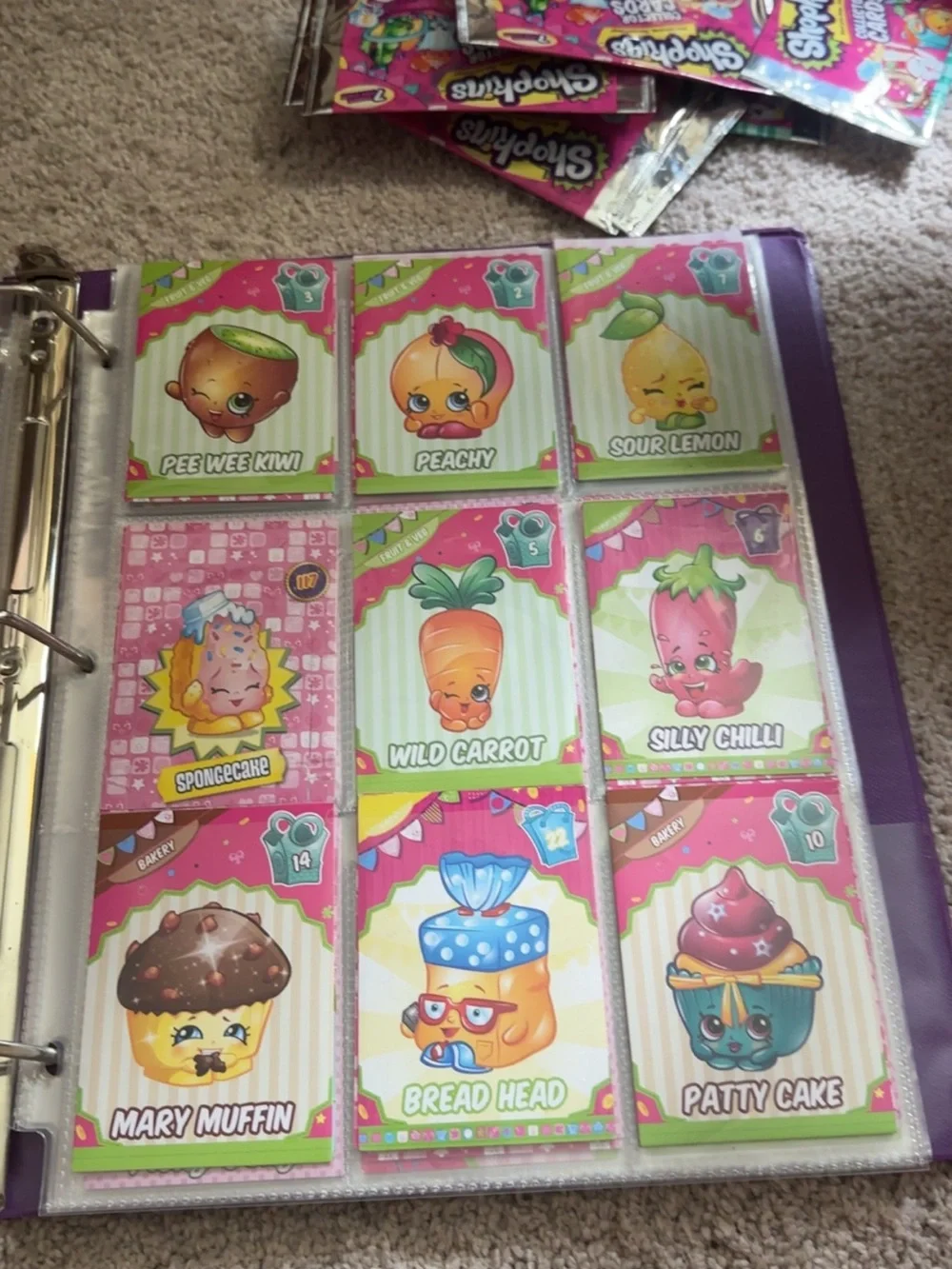Shopkin collectors cards!  160+ cards!